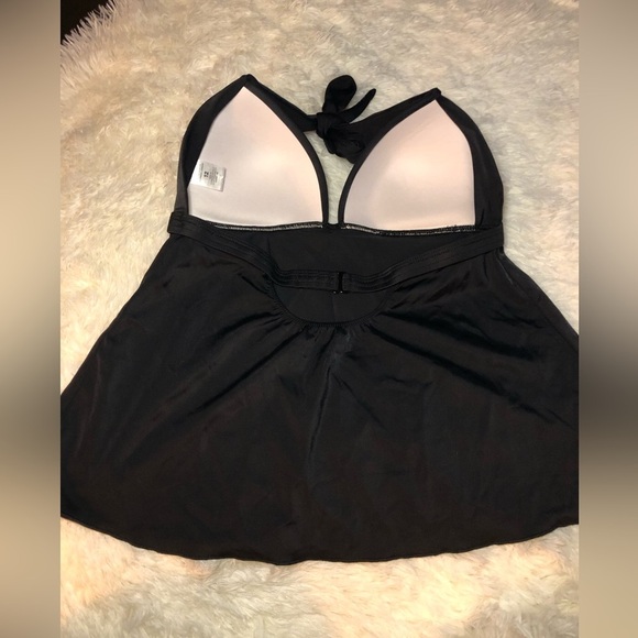 VENUS Black Halter Tankini size 12 NWOT - Picture 11 of 15